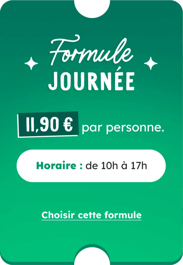 formule journée- tarif groupe