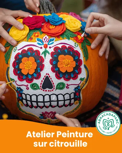 Atelier peinture citrouille Día de los Muertos – Dimanche 11 octobre – 11h à 12h