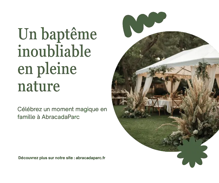 Un baptême inoubliable en pleine nature
