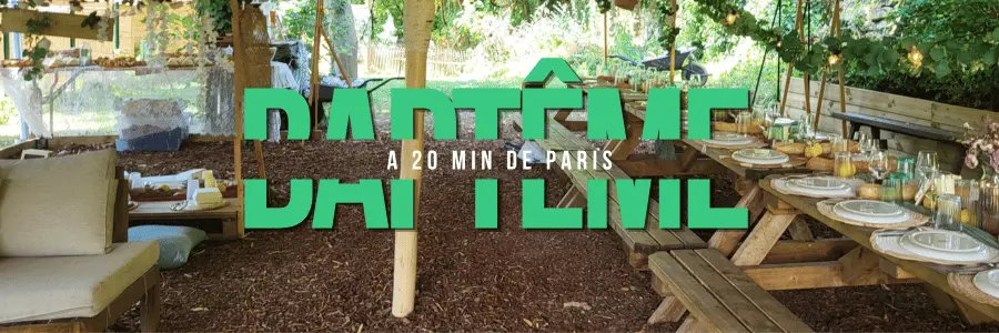 Un baptême inoubliable en pleine nature